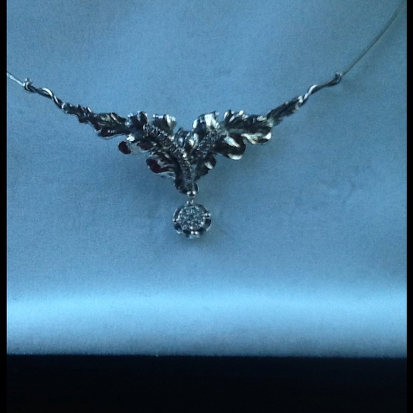 14k and real diamonds necklace