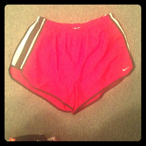 Red Nike Running shorts!