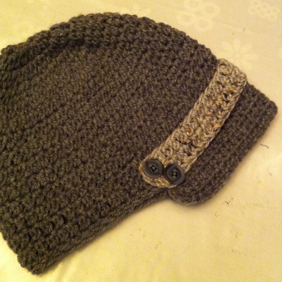Crochet hats with bill !