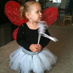 Fairy wings and tutus!