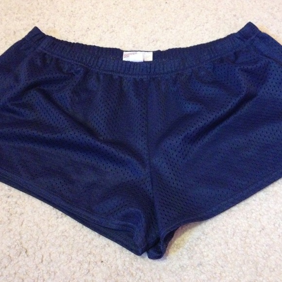 Navy Mesh Soffe shorts