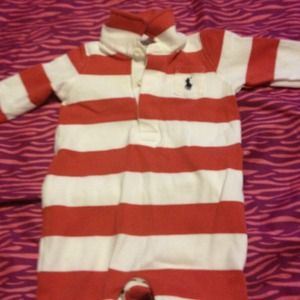 Polo Long Sleeve Romper