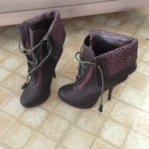 Sexy Brown booties.