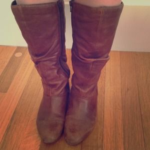 Aldo size 38 (US 8) rugged brown boots