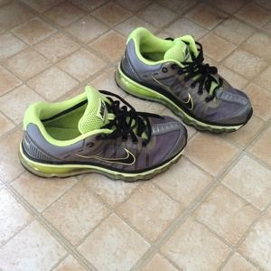 Air max sneakers by Nike.