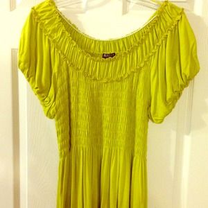 ☀SATURDAY SALE!☀Lime Green Dress
