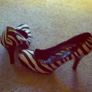 Zebra Heels