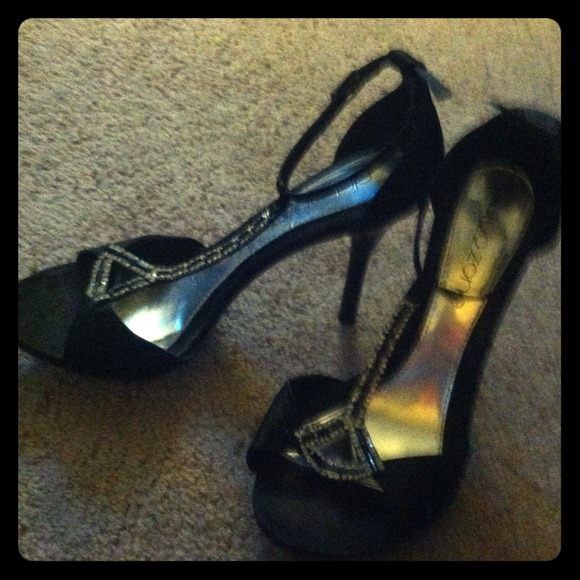 Black Glam Heels.