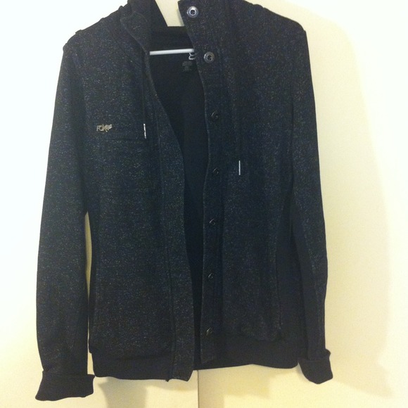 Fox black with white speckle Sweatshirt