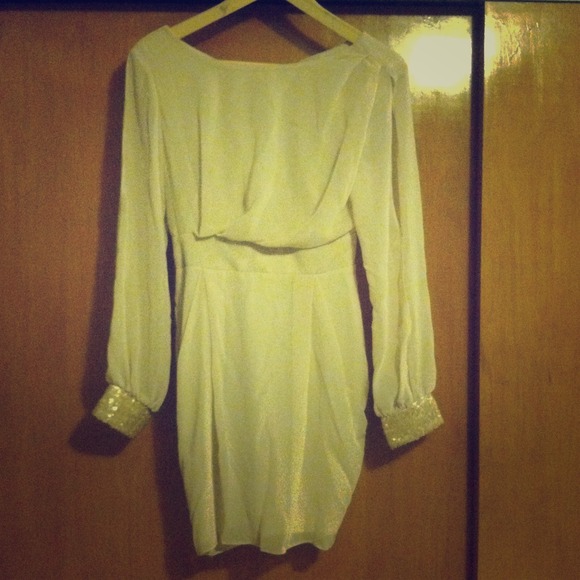 Light tan River Island dress