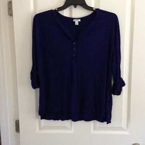 Women's Button Yoke Top