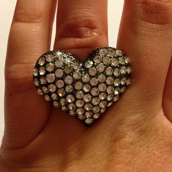 Rhinestone ring - Picture 2 of 2