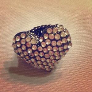 Rhinestone ring
