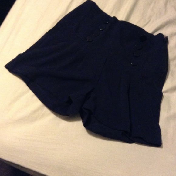 High waisted shorts