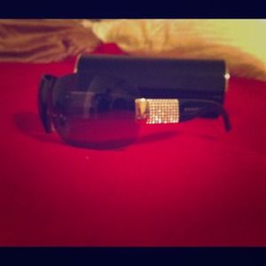 Bvlgari shield sunglasses