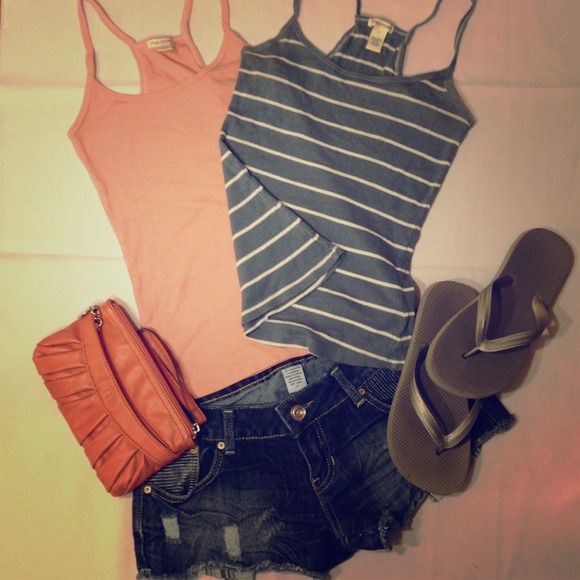 Two tank tops! Worn only a few times!