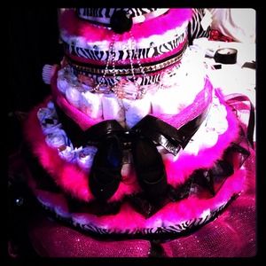 Diaper cake *not for sale*