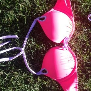 Victoria Secret push up swim suit top!Adds to cups