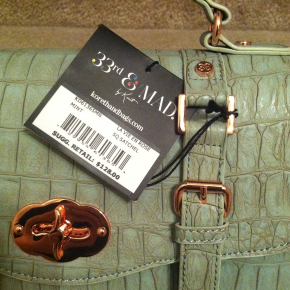 *SOLD* 33rd & Mad by Koret Top Handle Satchel - Picture 2 of 4