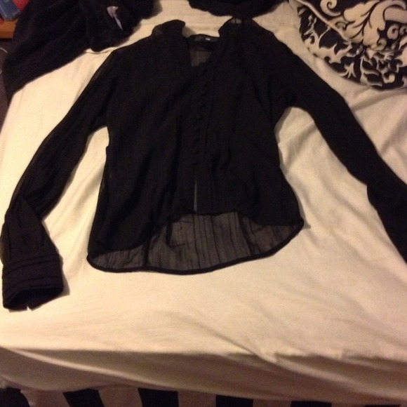 H&M chiffon blouse