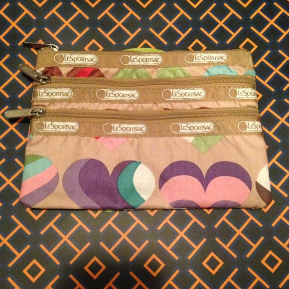 🔴sold bundle LeSportSac change purse