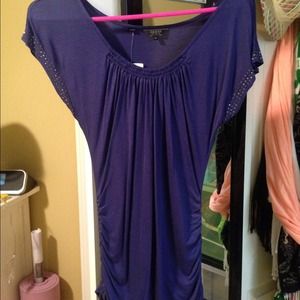 Guess royal blue shirt! Never worn! Tags still on!