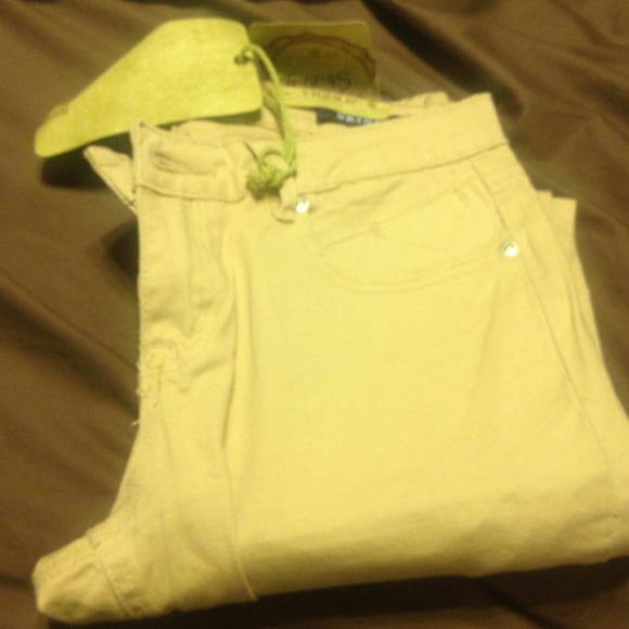 Beige Skinny pant