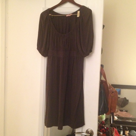 Brown jersey juicy couture dress