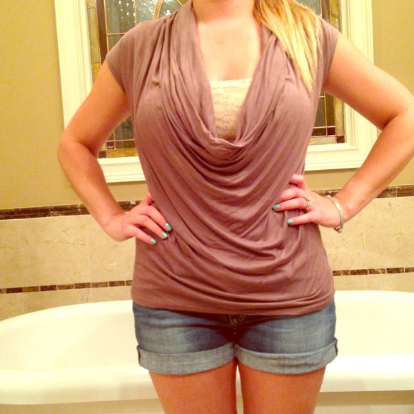 Nice taupe top
