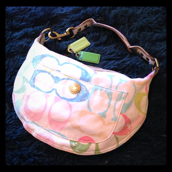 *REDUCED*Green, Pink, and Turquoise original Coach