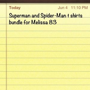 Bundle for Melissa.