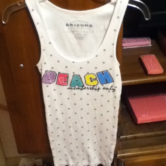 Polka dot tank top