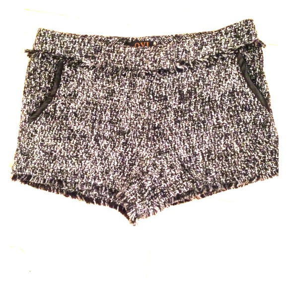 Tweed shorts