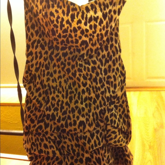 Cheetah cocktail dress - Picture 1 of 3