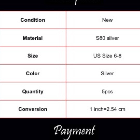 Double Heart S80 silver ring💜🌟hold🌟 - Picture 2 of 2