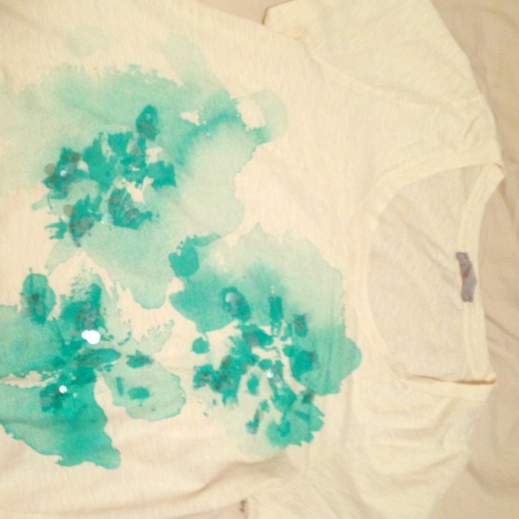 J.Crew Embellished T-shirt