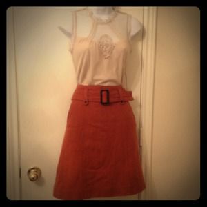 Bundle 🎉Reduced!!!Pretty Burnt Orange Skirt!
