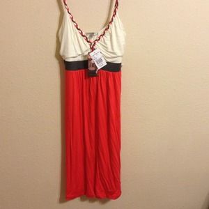 Coral dress NWT