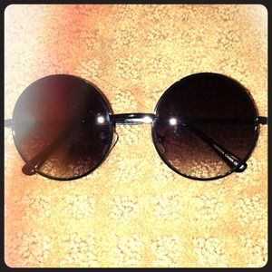Big Round Metal Sunglasses