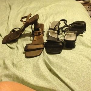 2 pair size 9 dress shoes