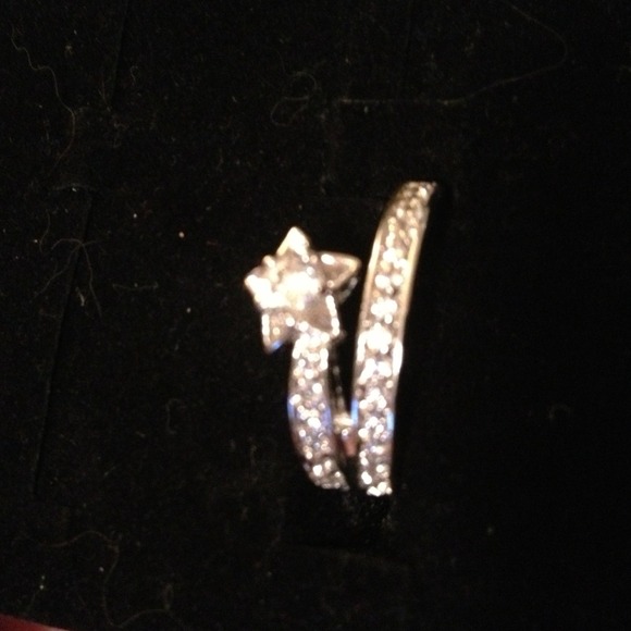 SOLD IN BUNDLE Genuine CZ ring Upon a Star