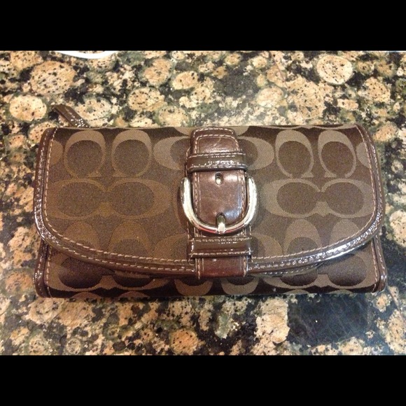 Coach wallet & checkbook