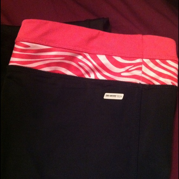 BUNDLE💕 two size large maternity zebra yoga pants