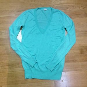 J. Crew Mint V Neck Sweater - ON HOLD 3/31