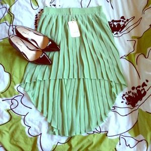 Dresses & Skirts - Bundle for @vdiez105 💗 Pleated Mint Green Skirt Dresses & Skirts - Bundle for @vdiez105 💗 Pleated Mint Green Skirt