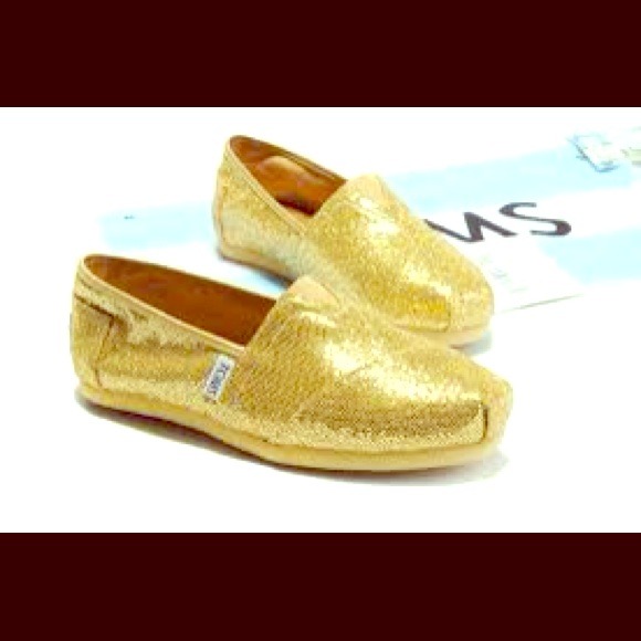 Looking for Toms glitter shoes