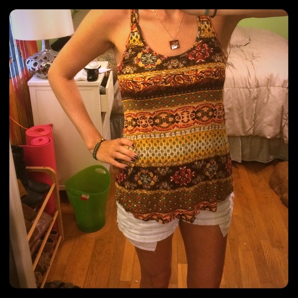 Racerback Tribal Tank