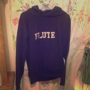 Black Flute Hoodie