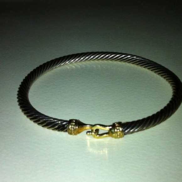 ⛔SOLD⛔David Yurman cable buckle 5mm sterling silve - Picture 2 of 3