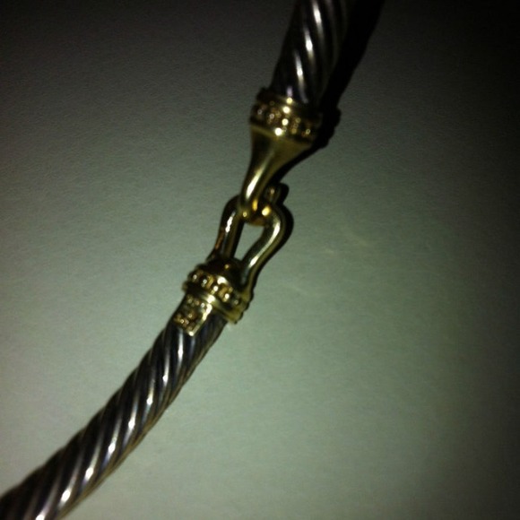 ⛔SOLD⛔David Yurman cable buckle 5mm sterling silve - Picture 3 of 3
